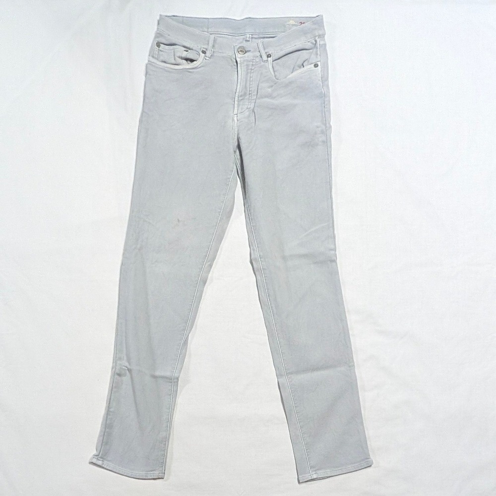 Faherty Brand No.29 Chino Light Gray Slim Straight Leg Pants Size 29